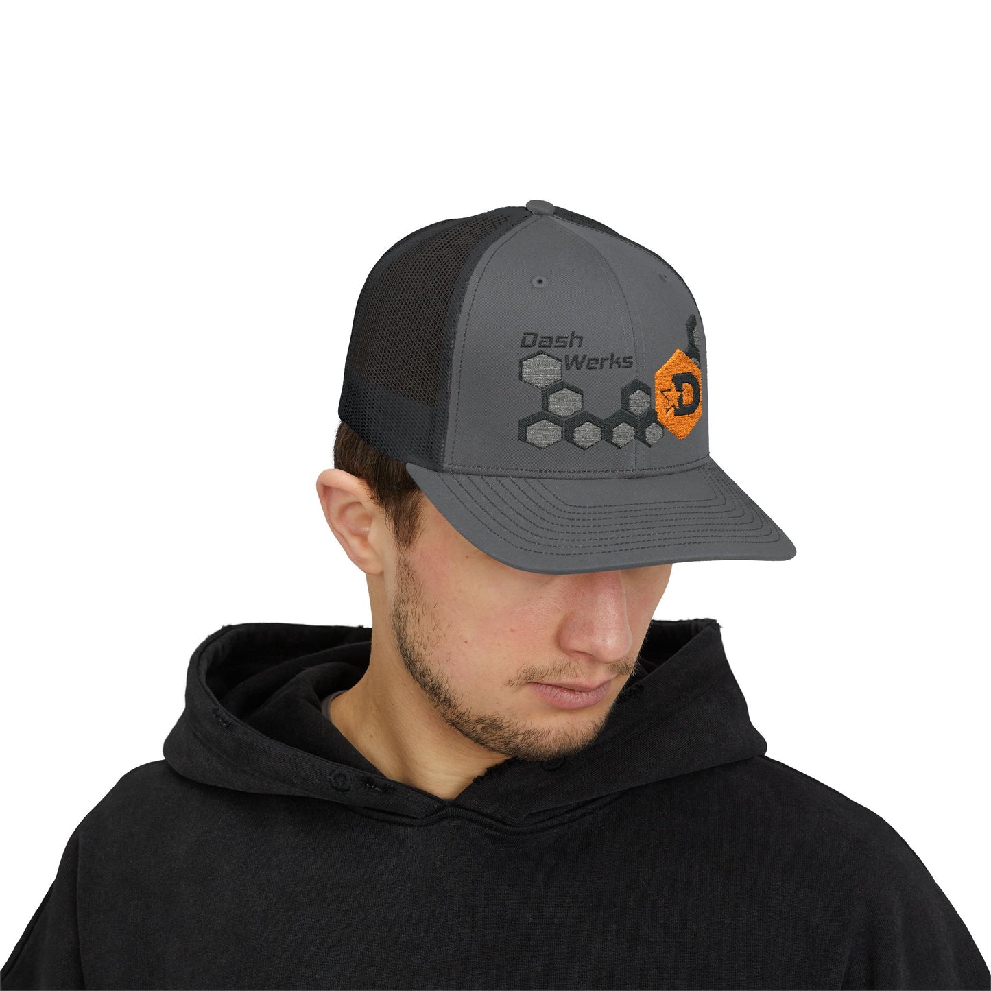Dash Werks D Logo Snapback Trucker Cap