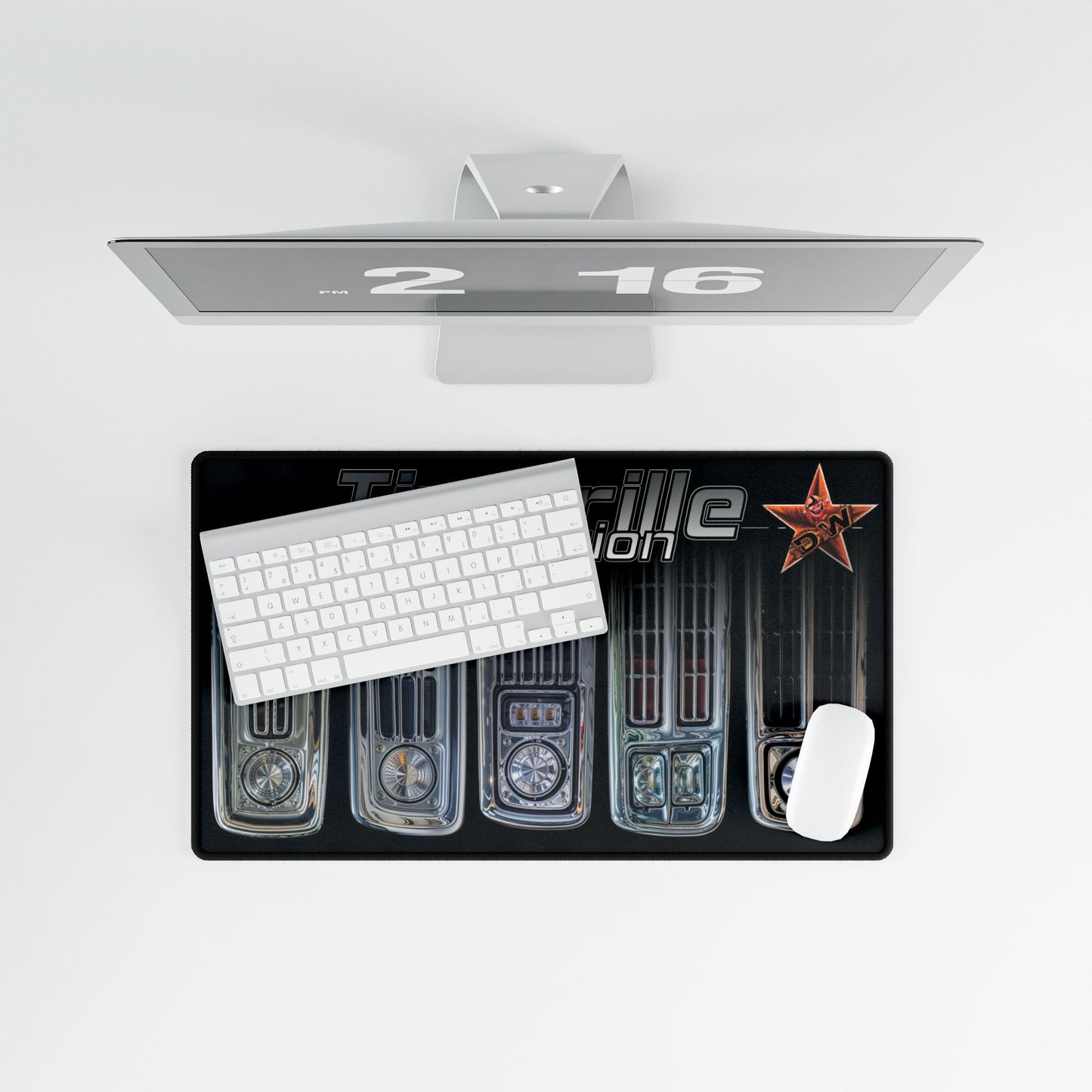 Sylized Grilles Mouse Pads and Desk Mats