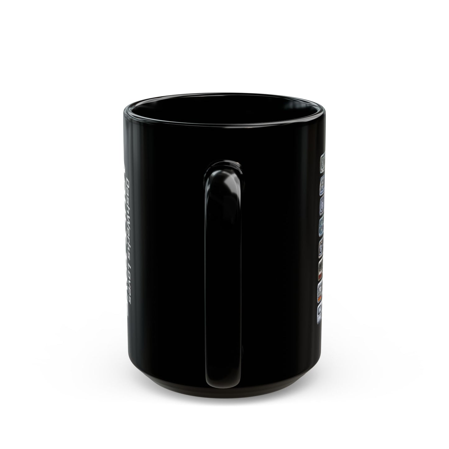 Personalized Adult Toys by Dodge Black Ceramic Mug