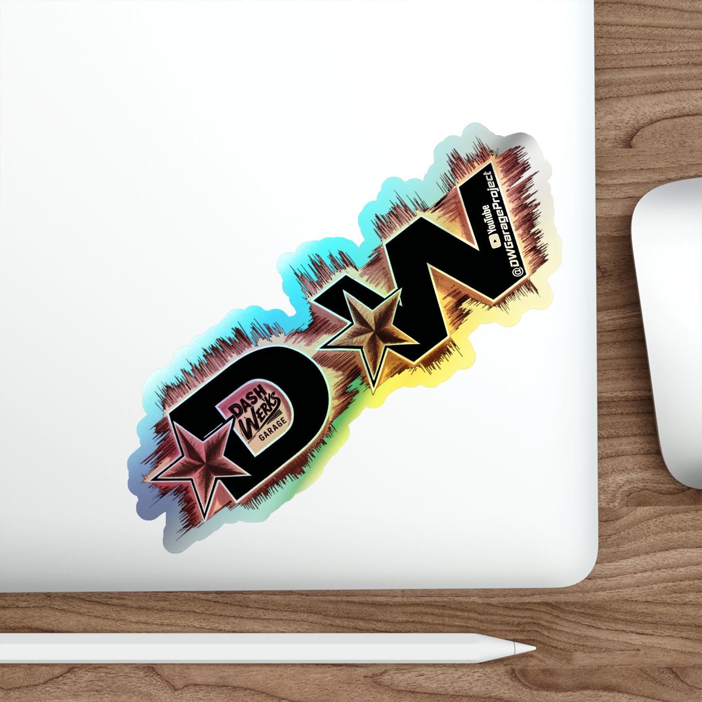 DW Holographic Sticker