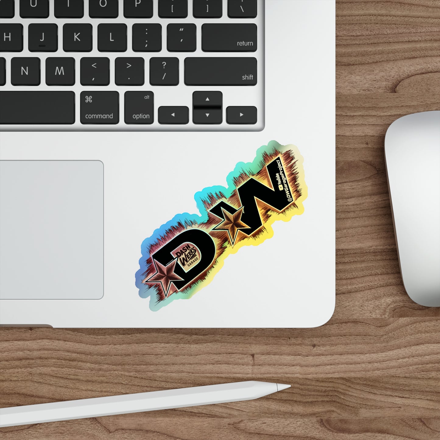 DW Holographic Sticker