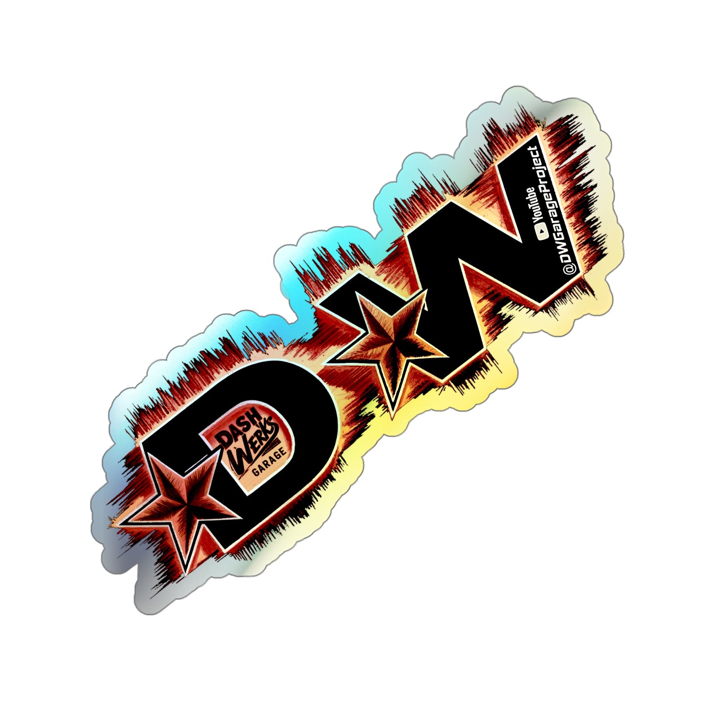 DW Holographic Sticker