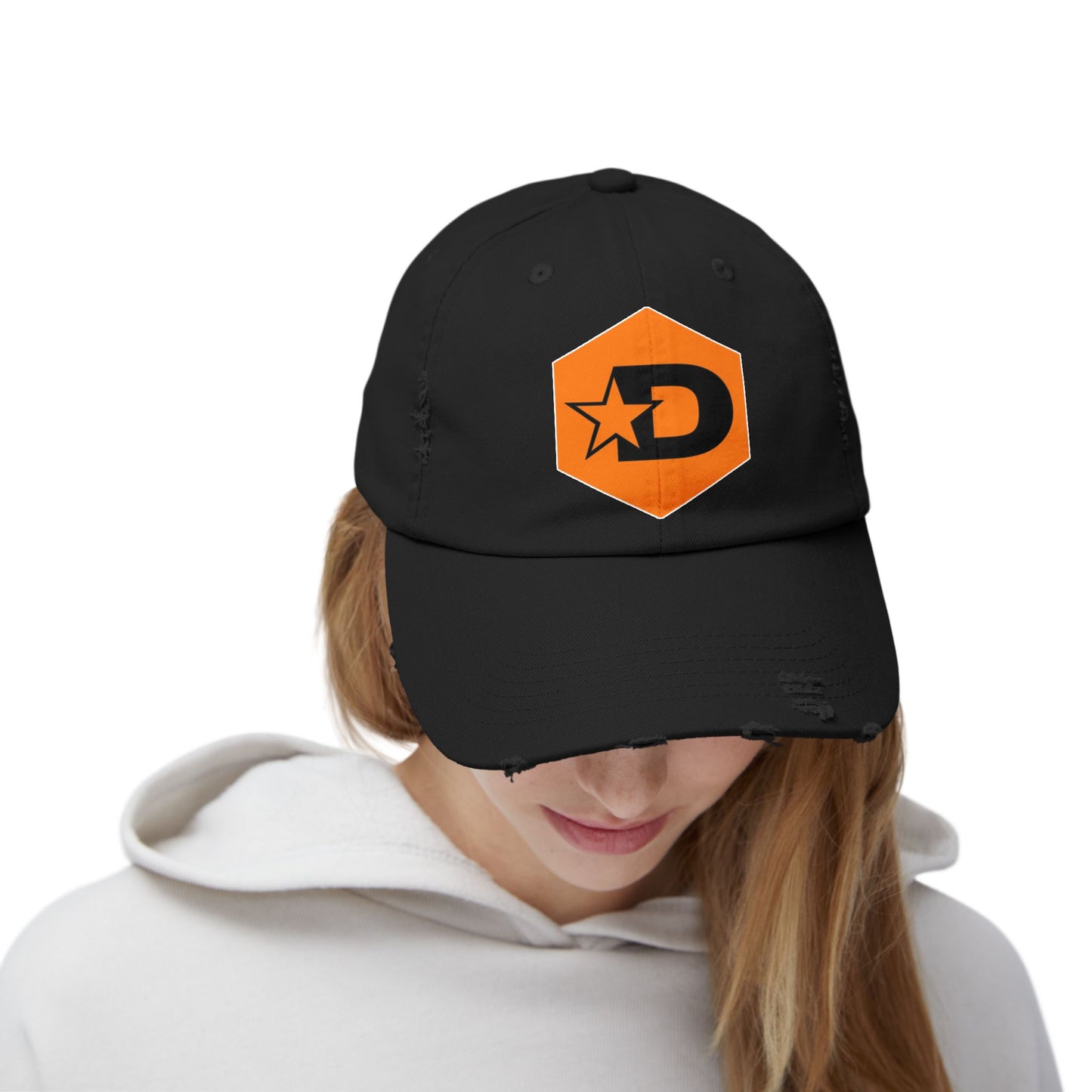 Dash Werks Emblem Unisex Distressed Cap