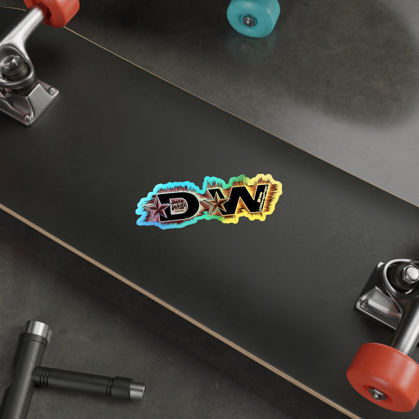 DW Holographic Sticker